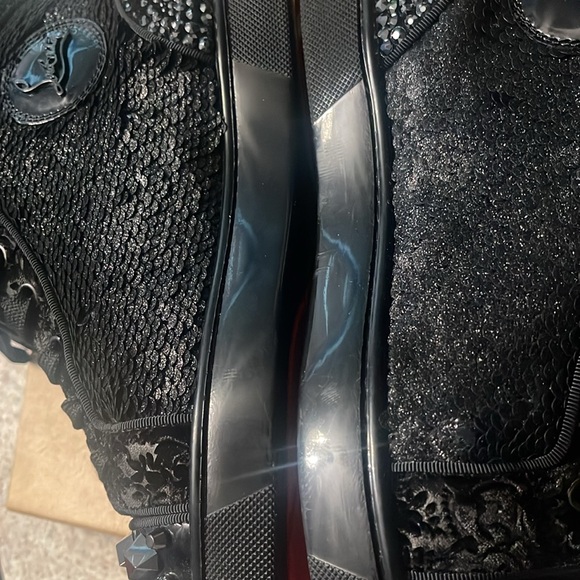 Christian Louboutin Louis Mix No Limit Flat Pat/CR Star/Velv size 40.5 eu - Picture 14 of 14